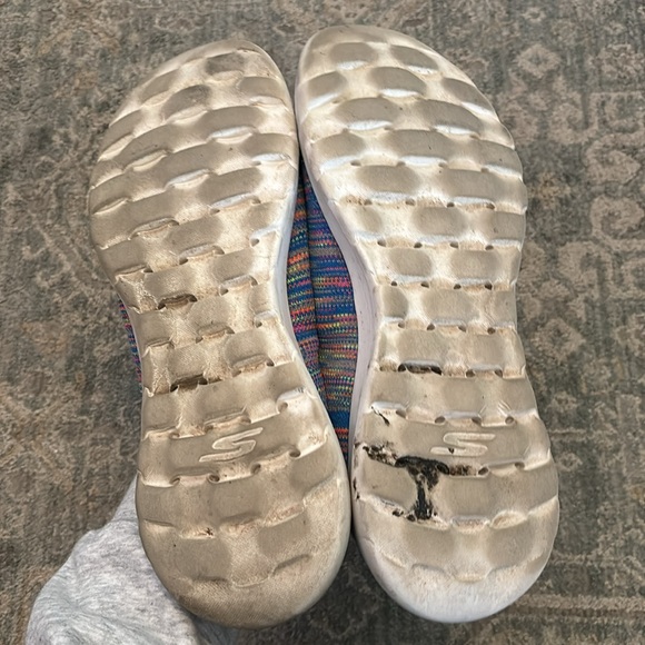 Skechers go walk multi color slip on shoes size 11 - Picture 6 of 6